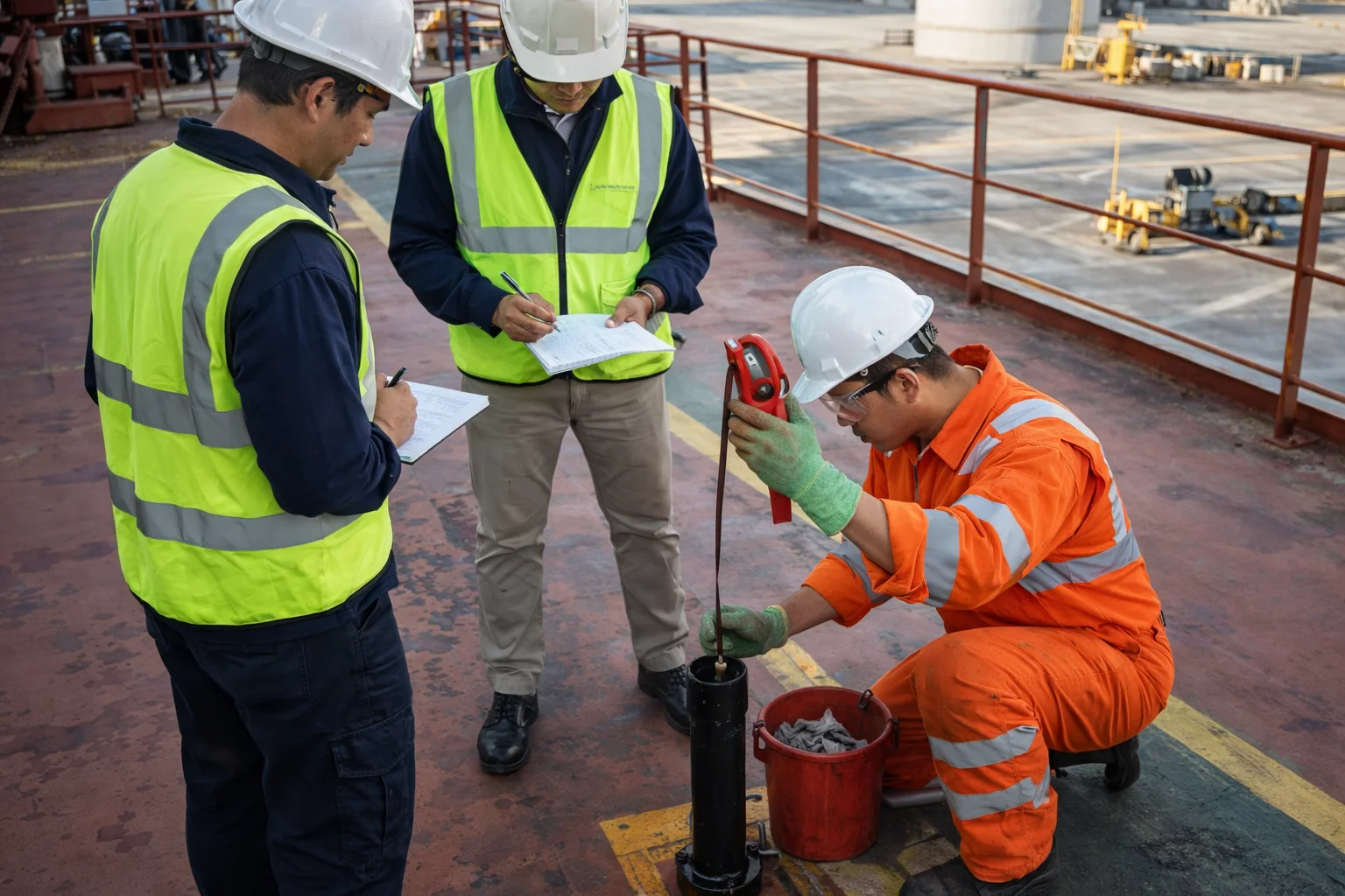 Bunker Quantity Survey en Colombia – medición de combustible